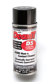 Hosa D5S-6 DeoxIT Contact Cleaner
