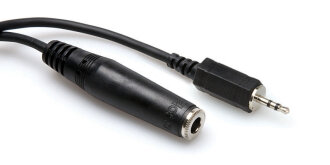 Hosa Mini Plug Headphone Extension Cable