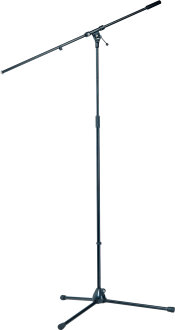 K&M 210/21B Tall Heavy-Duty Boom Stand