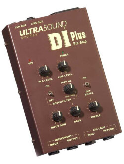 UltraSound DI Plus Preamp Direct Box