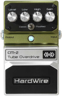HardWire CM2 Tube Overdrive Pedal
