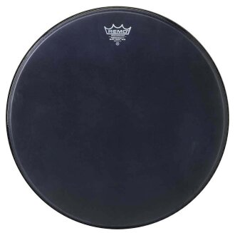 Remo Black Suede Powerstroke 3 Bass Head