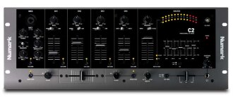 Numark C2 3 Channel Rack DJ Mixer