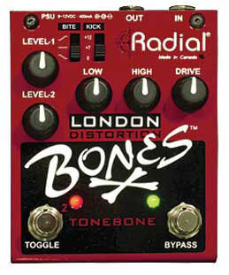 Radial London Bones Distortion Pedal