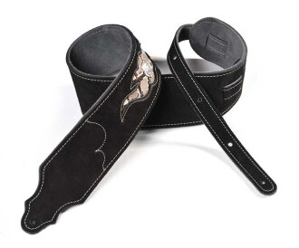 Franklin 3-inch Suede Guitar Strap
