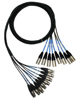 CBI 8-Channel XLR-M to XLR-F Snake