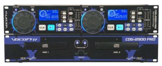 VocoPro CDG-8900 PRO Dual CD/CD+G Player