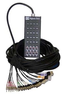 CBI 24 X 8 Audio Snake w Neutrik Plugs