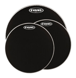 Evans Onyx Clear Drum Head Tom Pack
