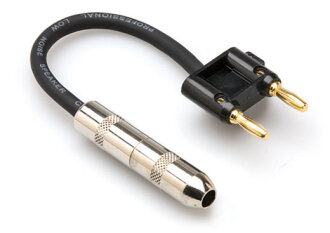 Hosa BNP-BK16 1/4 in. to Dual Banana