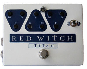Red Witch Titan Delay Pedal