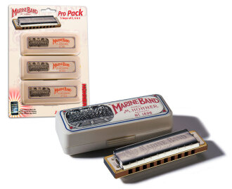 Hohner Marine Band Pro Harmonica Pack