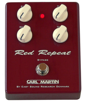 Carl Martin Red Repeat Echo Delay Pedal