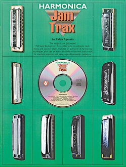 Jam Trax Harmonica Book and CD