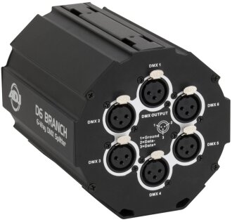 American DJ D6 Branch DMX Splitter Amp