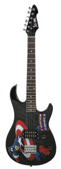 Marvel Captain America Electric Guitar