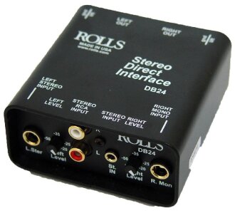 Rolls DB24 Passive Stereo Direct Box