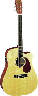 Martin DCX1E Dreadnought Cutaway
