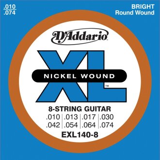 DAddario EXL140 8 Guitar Strings