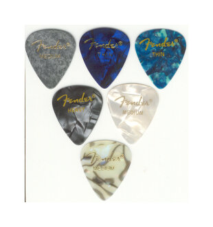 Fender 351 Premium Celluloid Heavy Picks