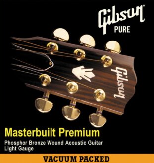 Gibson Masterbuilt 80/20 Phosphor Bronze