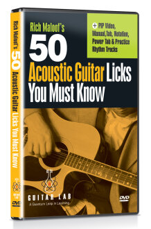 eMedia 50 Acoustic Licks DVD Video