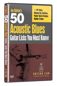 eMedia 50 Acoustic Blues Licks DVD