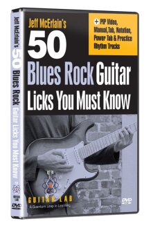 eMedia 50 Blues Rock Rhythms DVD