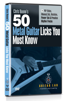 Guitar Lab 50 Metal Licks You Must Know
