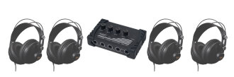 CAD HP310 Headphone and Amplifier Pack