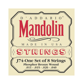 D'Addario J74 Phosphor Mandolin Strings