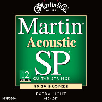 Martin MSP3600 80/20 Guitar Strings