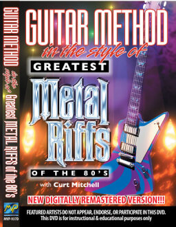 80's Metal Riffs Guitar Method Video