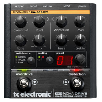 TC Electronic NDR1 Nova Drive Overdrive