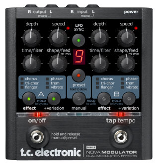 TC Electronic NM1 Nova Modulator Pedal