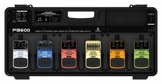 Behringer PB600 Pedalboard with PSU