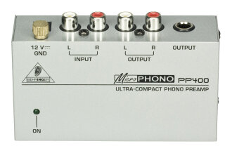 Behringer PP-400 MicroPHONO Phono Preamp