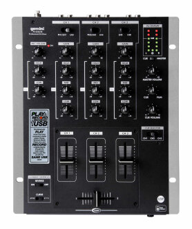 Gemini PS-626USB 3-Channel USB Mixer