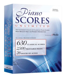 eMedia Piano Scores Unlimited Software