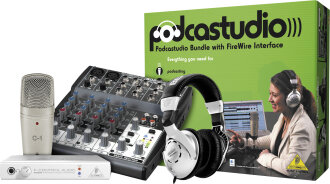 Behringer Podcastudio FW Podcast Pack