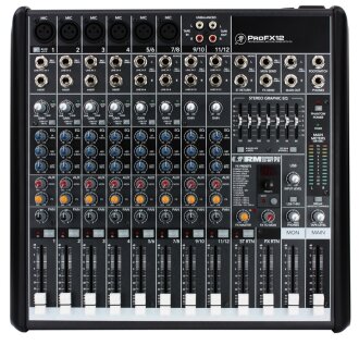 Mackie ProFX12 USB Mixer with Effects