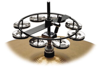Rhythm Tech Single Hat Trick Tambourine