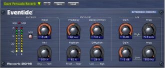 Eventide Reverb 2016 Native Plug In