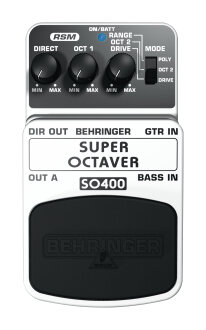 Behringer SO400 Super Octaver Pedal