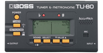 Boss TU-80 Chromatic Tuner and Metronome