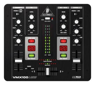 Behringer VMX100USB Pro DJ USB Mixer