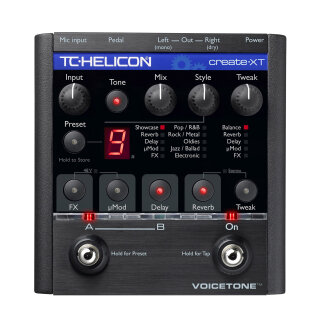 TC Helicon VoiceTone Create XT FX Pedal