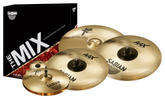 Sabian XS20 and AAX Club Mix Cymbal Pack