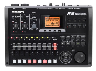 Zoom R8 Multi-Track Recorder Interface