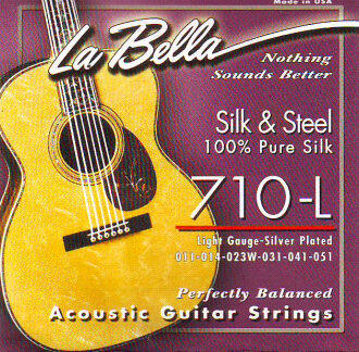LaBella Silk and Steel Acoustic Strings